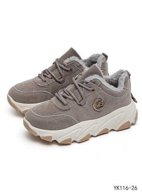 Buty sportowe damskie YK116-26.GREY (36/41,12par)