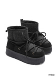 Botki damskie HY868.BLACK (36/41,12par)