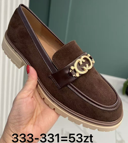 Półbuty damskie 333-331.KOLORDOWYBORU (36/41,12par)