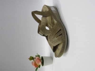 Sandały damskie 7ADJS2-08.KHAKI (39/43,8par)