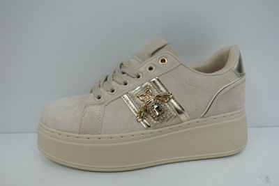 Buty sportowe damskie 7C3913.BEIGE (36/41,12par)