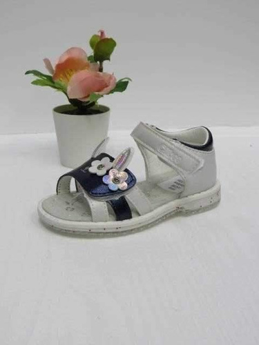 Sandały dziewczęce 1AA286.WHITE/BLUE (20/25,12par)