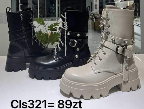 Botki damskie 7ACLS321.KOLORDOWYBORU (36/41,12par)