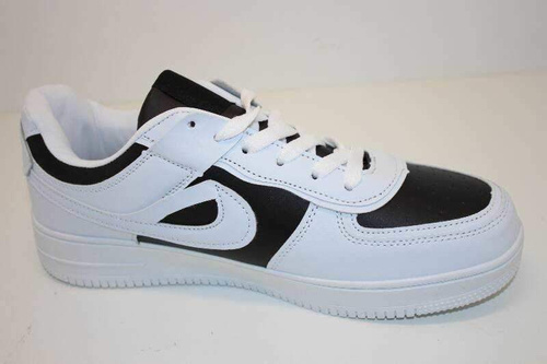 Buty sportowe męskie     9AMN89-9./WHITE/BLACK/WHITE   (41/46,12par)