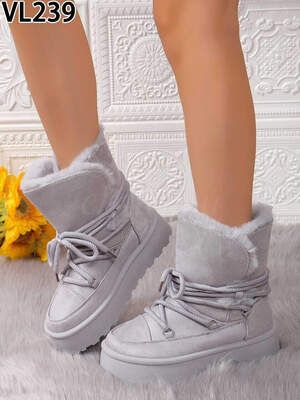 Botki damskie VL239.GREY (36/41,12par)