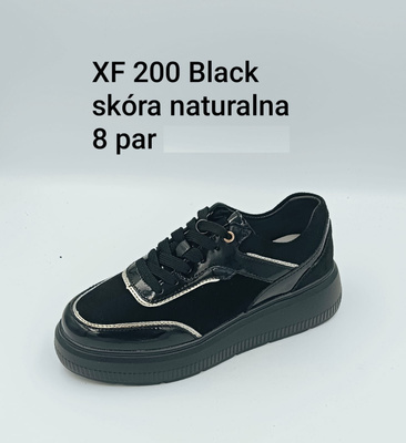 Buty sportowe damskie  7AXF200.BLACK (36/41,8par)