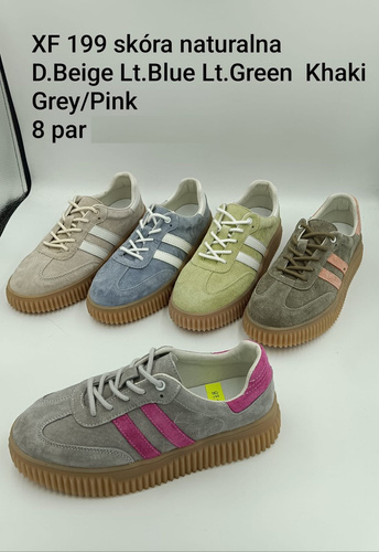 Buty sportowe damskie 7AXF199-2.KOLORDOWYBORU (36/41,8par)