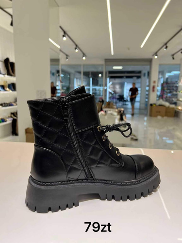 Botki damskie  7AH21-73.BLACK  (36/41,12par)