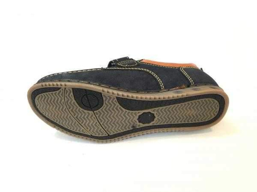 Półbuty chłopięce 5ABS08-3.NAVY/BROWN (31/36,8par)
