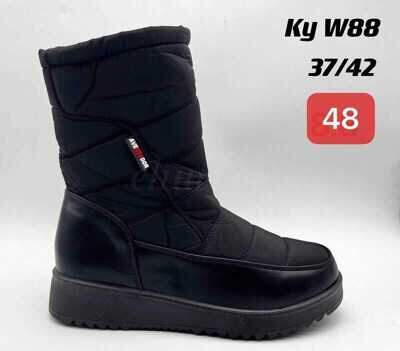 Botki damskie ocieplane 7AKYW88.BLACK (37/42,12par)