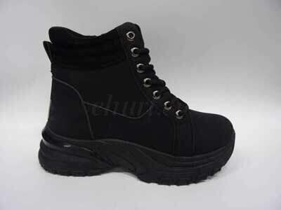 Trzewiki damskie 7A9114-21.BLACK (36/41,12par)