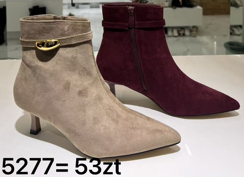 Botki damskie 5277.KOLORDOWYBORU (36/41,12par)