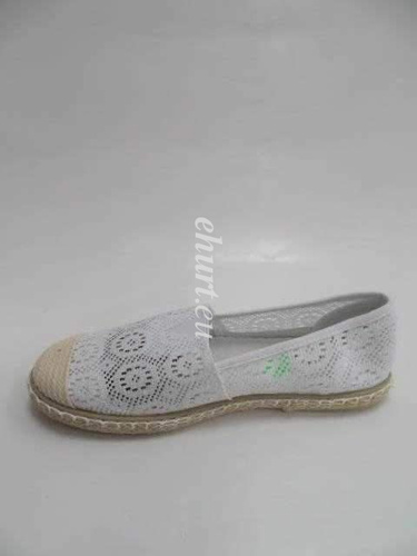 Balerinki damskie 7A1835-2.WHITE (36/41,12par)