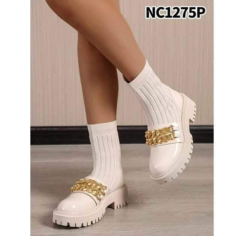 Botki damskie 7ANC1275.BEIGE (36/41,12par)