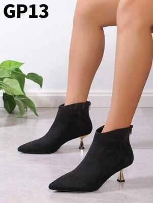 Botki damskie ocieplane 7AGP13.BLACK (36/41 ,12par)