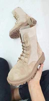 Botki damskie 7AA7201-63.BEIGE (36/41,8par)