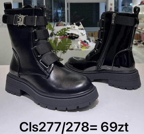 Botki damskie 7ACLS277/278.KOLORDOWYBORU (36/41,12par)