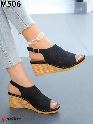 Sandały damskie M506.BLACK (36/41,12par)