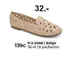 Balerinki damskie 7A0568A.BEIGE (36/41,8par)