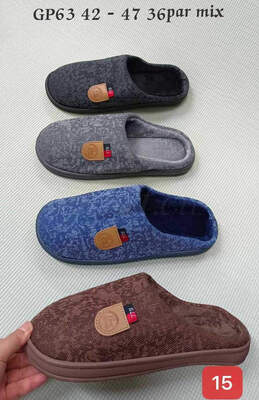 Klapki męskie 9AGP63.MIX (42/47,36par)