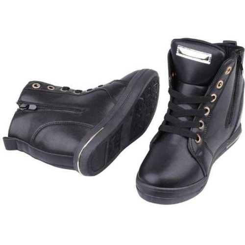 Botki damskie R243-1.BLACK/GOLD (36/41,12par)