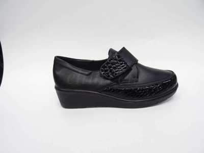 Półbuty damskie  7ACC2285-1.BLACK   (36/41,12par)