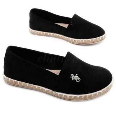 Balerinki damskie 7AF93A-1.BLACK (36/41,12par)
