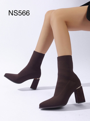 Botki damskie 7ANS562.TAUPE  (36/41,12par)