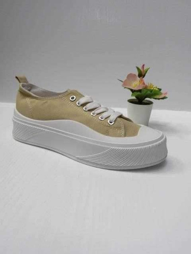 Trampki damskie 7ALS616.KHAKI (36/41,12par)