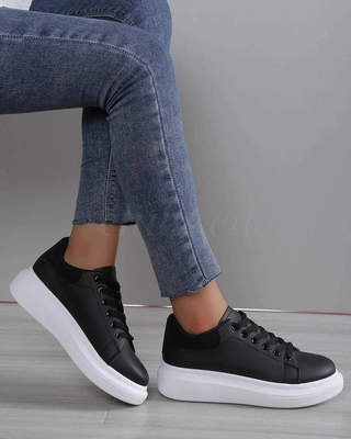 Buty sportowe damskie 7ABL365.ALLBLACK (36/41,12par)