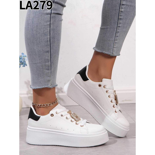 Buty sportowe damskie LA279.WHITE (36/41,12par)