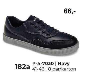 Półbuty męskie   9AP-4-7030.NAVY  (41/46,8par)