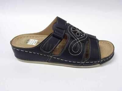 Klapki damskie 7AKH1106.BLACK (36/41,12par)