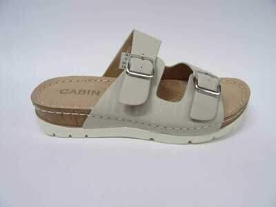 Klapki damskie 7A10691-5.BEIGE (36/41,12par)
