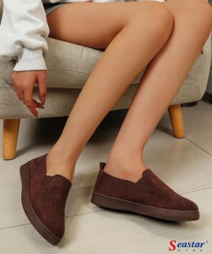 Trampki damskie 7ANB812.BROWN (36/41,12par)