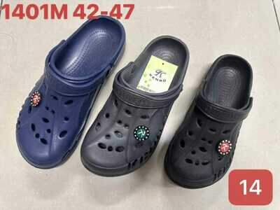 Klapki męskie 9A1401M.MIX (42/47,24par)