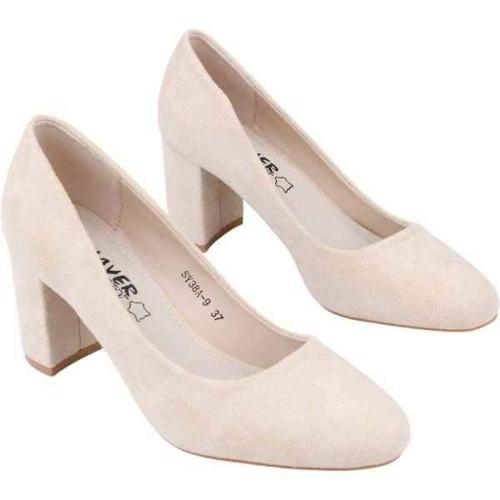 Czółenka damskie 7ASY38A-9.BEIGE (36/41,12par)