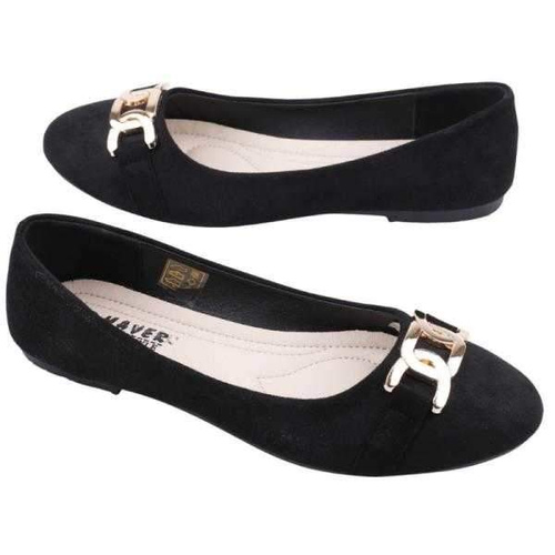 Balerinki damskie F22-1.BLACK (36/41,12par)