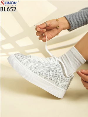 Buty sportowe damskie 7ABL652.WHITE (36/41,12par)