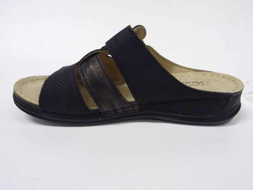 Klapki damskie 7A21853-1.BLACK (36/42,12par)