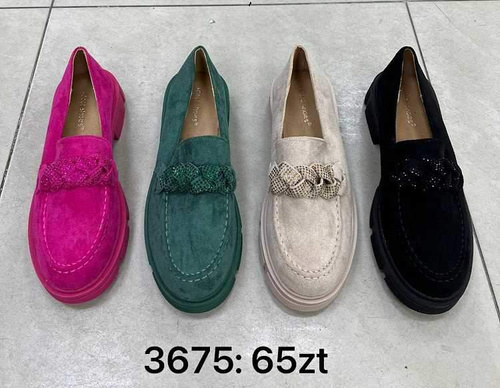 Półbuty damskie 7A3675.BLACK, BEIGE (36/41,12par)