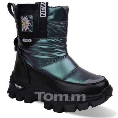 Trzewiki dziewczęce 5AT10343-B.GREEN (28/35,8par)