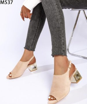 Sandały damskie 7AM537.BEIGE (36/41,12par)