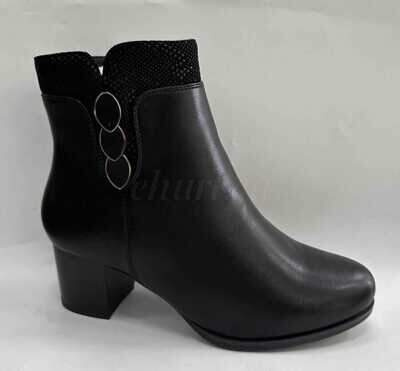 Botki damskie 7A2A686.BLACK (36/41,12par)