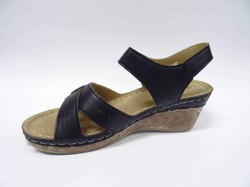 Sandały damskie 7A6087-1.BLACK (36/41,12par)