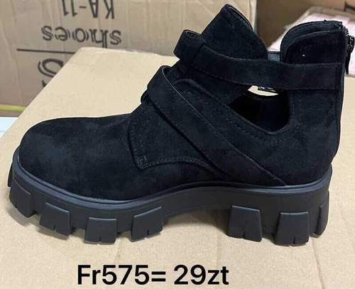 Botki damskie 7AFR575.BLACK (36/41,12par)