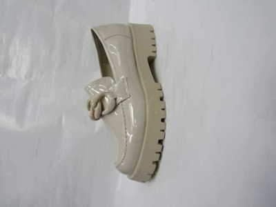 Mokasyny damskie 7ADE1130M..BEIGE (36/41 12par)