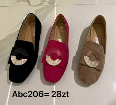 Balerinki damskie 7AABC206.KOLORDOWYBORU (36/41,12par)