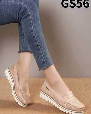 Balerinki damskie 7AGS56.BEIGE (36/41,12par)