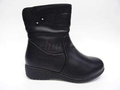 Botki damskie 7ACK2210.BLACK (37/42,12par)